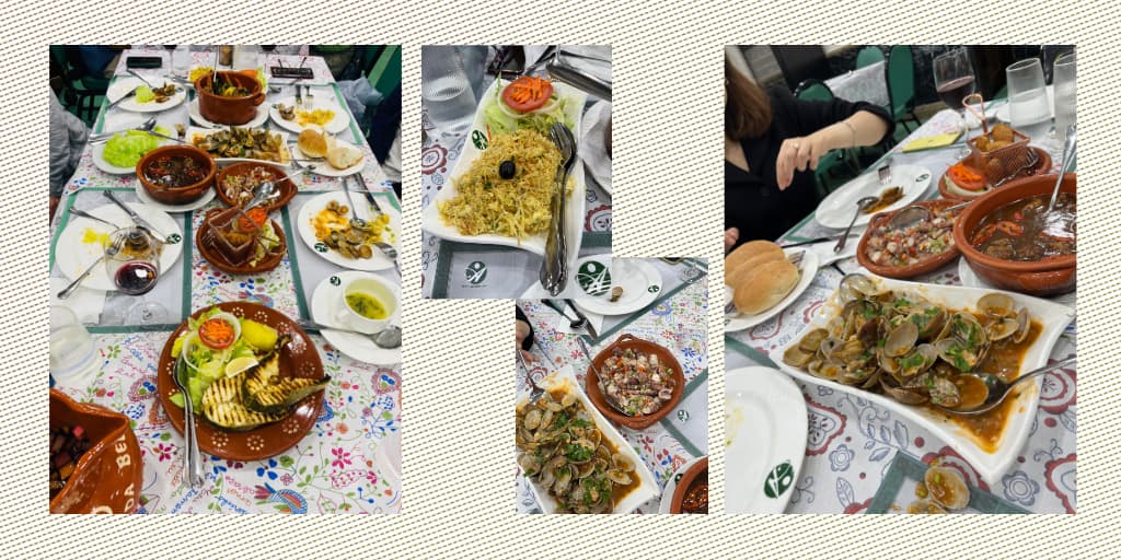 Dinner dishes